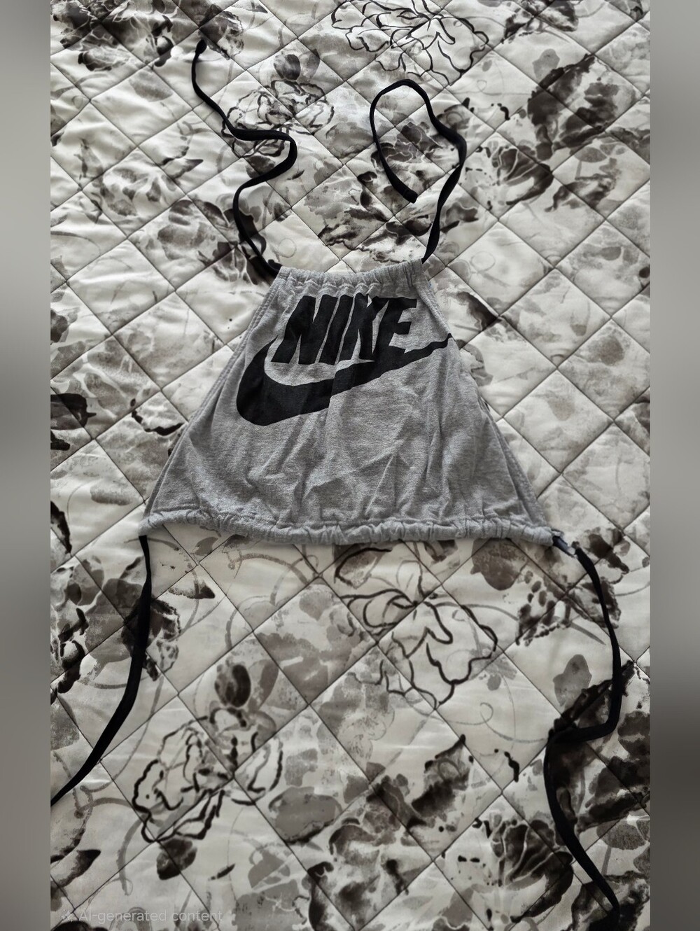 Nike Frankie Collective Remade Branded Halter Top